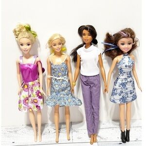 Barbie Doll Lot of 4 Barbie Dolls